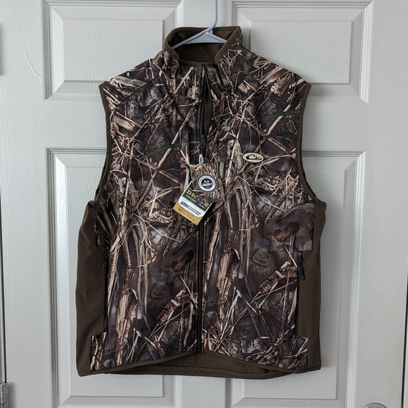 Realtree Drake Waterflow Camo Windproof Tech Vest - Picture 2 of 5